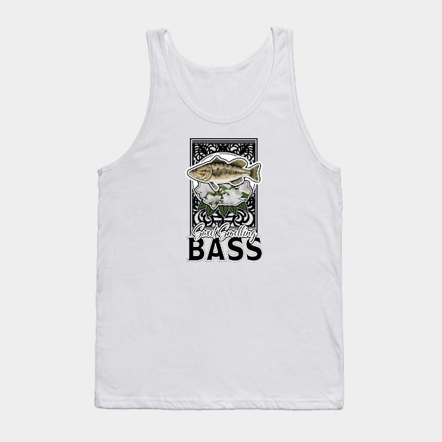 Sweet Smelling Bass Tank Top by PeggyNovak